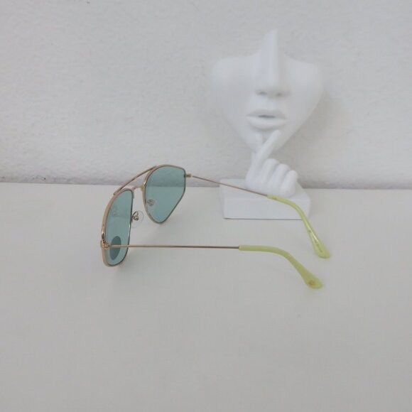 (#112) Juicy Couture Blue/Green Aviator style Sunglasses main image 9